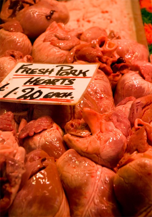 pork hearts
